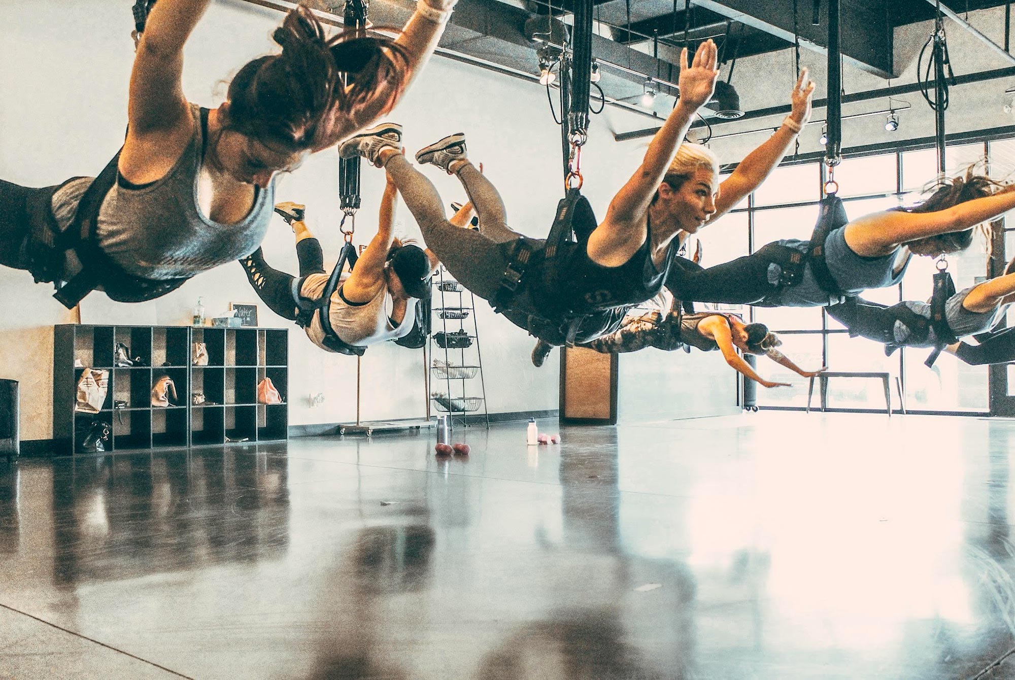 Bungee fitness class sale